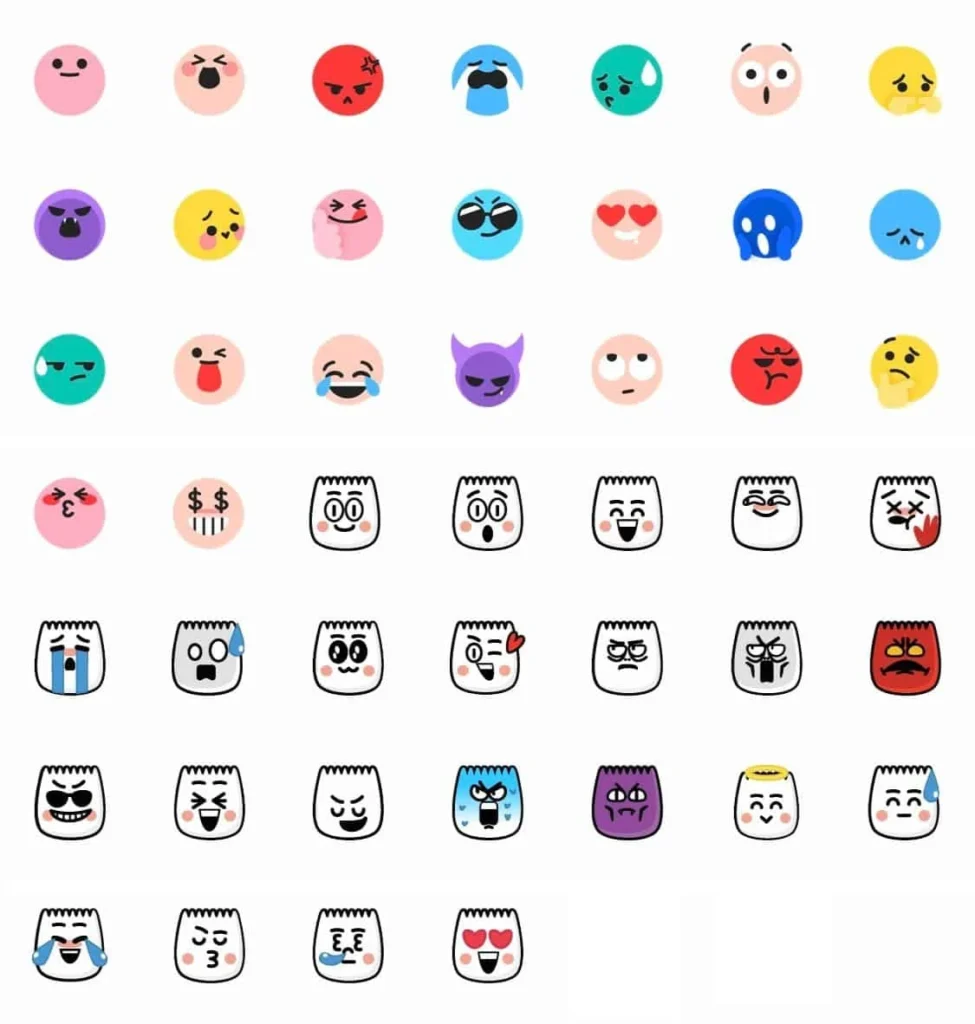 tick tok secret emojies