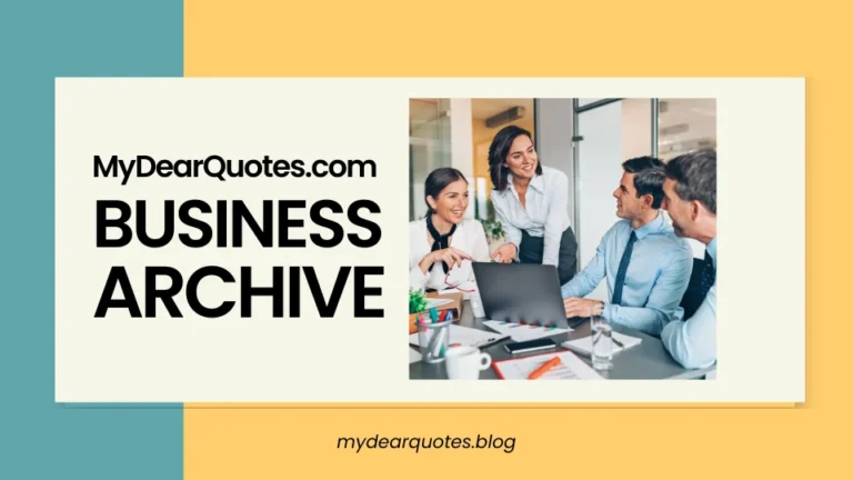 Mydearquotes.com Business Archives