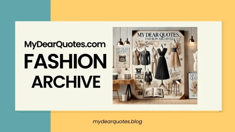 Mydearquotes.com Fashion Archives